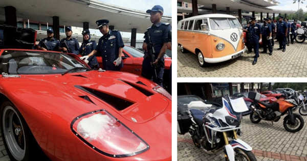 没入口准证·总值1140万 关税局起获50豪车摩托车